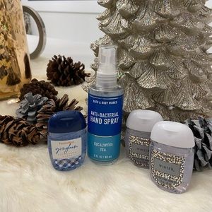 NEW hand sanitizers! (Includes all 4)